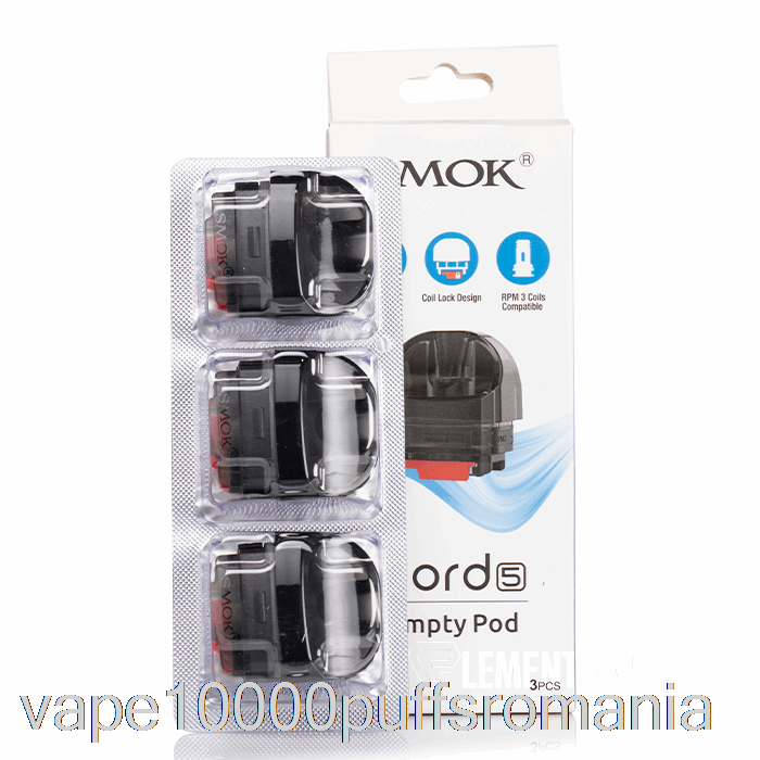 Vape Romania Smok Nord 5 Capsule De Schimb 5ml Capsule Reincarcabile